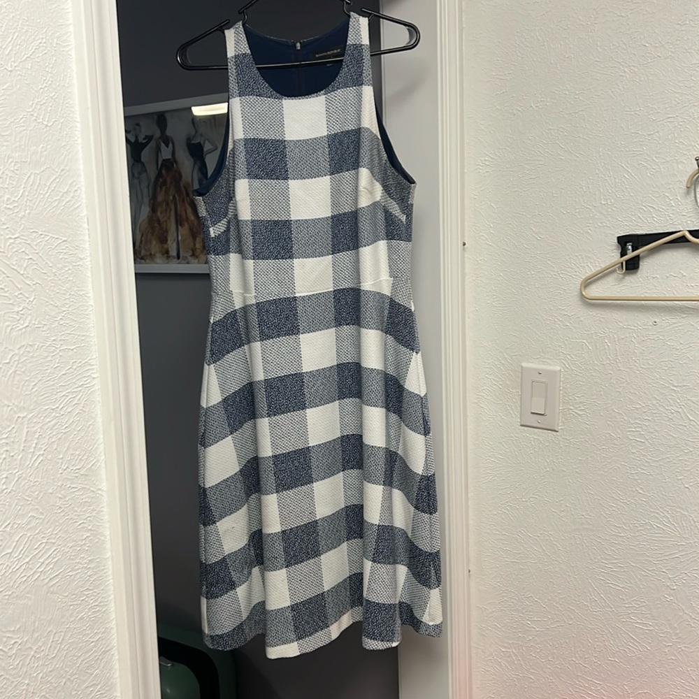 Tweed a line dress